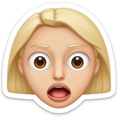 Flabbergasted sticker