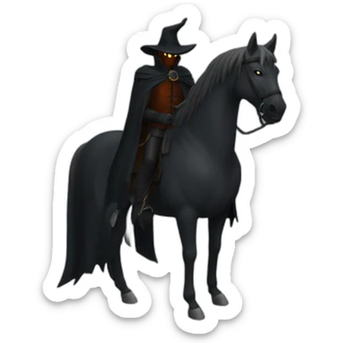 Headless Horseman sticker