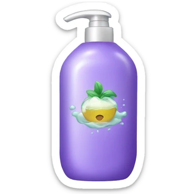shampoo sticker
