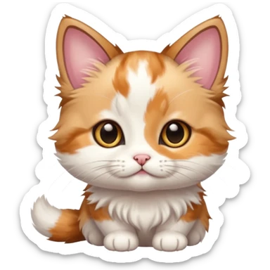 munchkin kitten  sticker