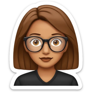 madre con jafas marrocina sticker