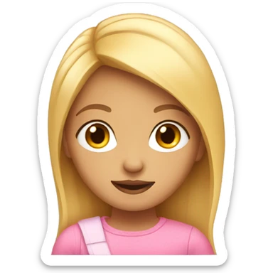 Girly girl sticker