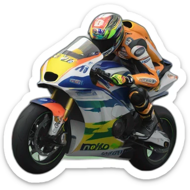 Moto gp sticker