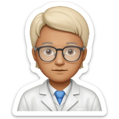 Show me a theoretical chemist sticker