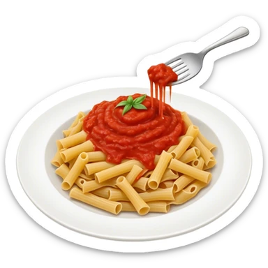Italian pasta sticker