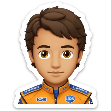 Lando Norris sticker