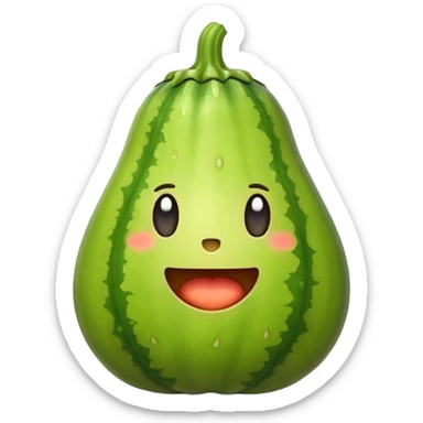 bitter gourd sticker