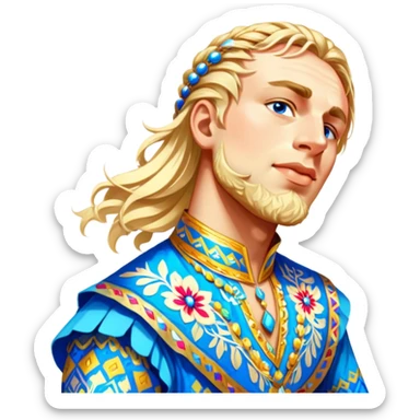 Folkloric Dancer sticker