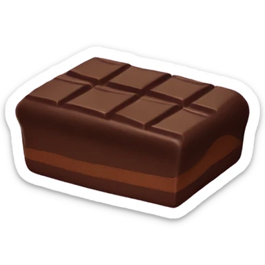 chocolate sticker
