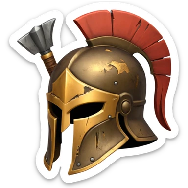Spartan helmet  sticker