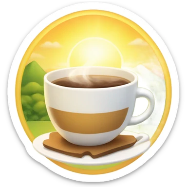 Good morning sticker