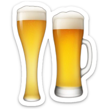 draft beer sticker