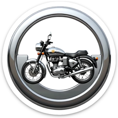Royal enfield  logo sticker