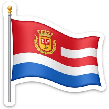 Drapeau de la vendée sticker