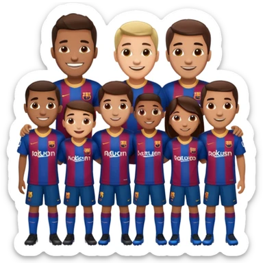 FC BARCELONA SMALL FOR CHATTING sticker