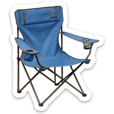 camping chair  sticker