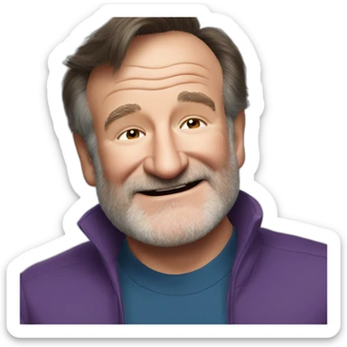 Robin Williams sticker