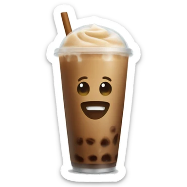 ice coffee sticker