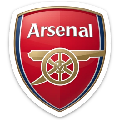Arsenal logo sticker