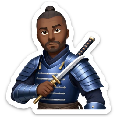 Warrior Samurai sticker