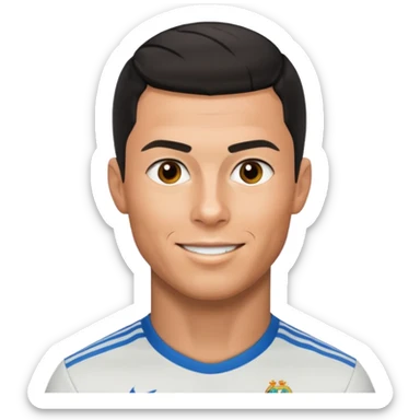 Cristiano Ronaldo calma jubel sticker