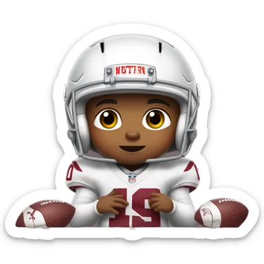 Kyler Murray as a baby playing video games sticker