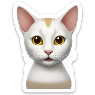 Siam cat sticker