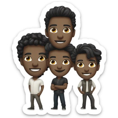 BTS K-pop group sticker