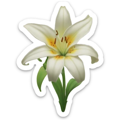 lily bloom blossom in the coleen hoover book  sticker