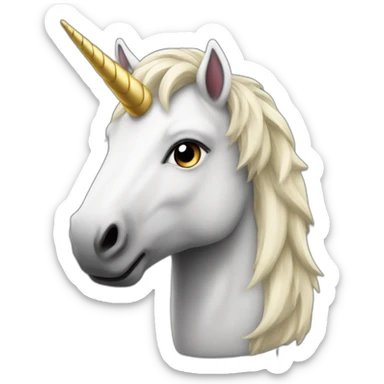 caucasian business unicorn sticker