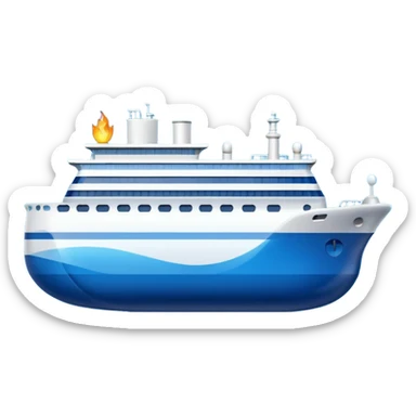 create an ultra realistic liquefied gas ship sticker