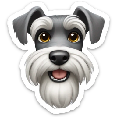 Schnauzer sticker