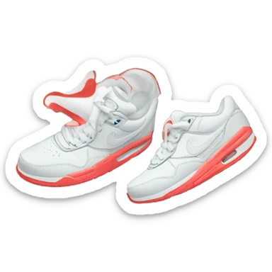 Nike shoes in shoe box sticker