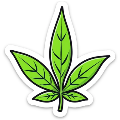 https://cdn.vectorstock.com/i/500p/54/87/groovy-cannabis-plant-leaf-retro-hippie-symbol-vector-58705487.avif sticker