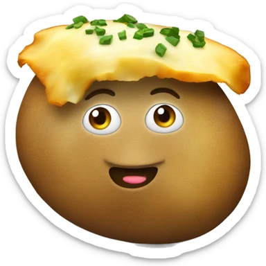 Loaded baked potato  sticker