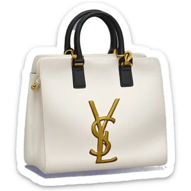 YSL bag sticker
