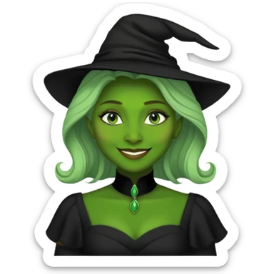wicked elphaba cynthia erivo sticker