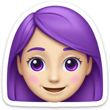 Violetta emoji sticker