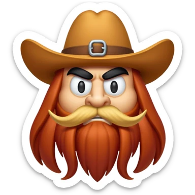yosemite sam sticker