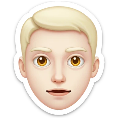 Euggghhh wtf is wrong with you weirdo face sticker