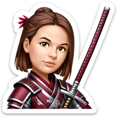 Resolute Samurai sticker