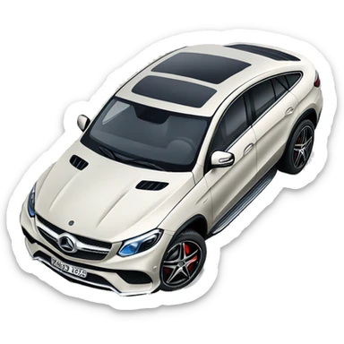 Mercedes Gle 43 coupe  sticker