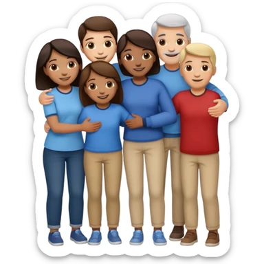 Relatives sticker