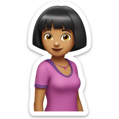 Dora the explorer sticker