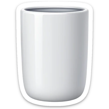 white tumbler sticker