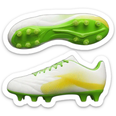 Soccer cleat sticker