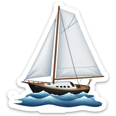sailing know chaos sticker