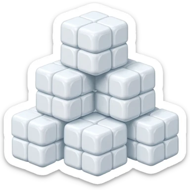 sugar cubes sticker