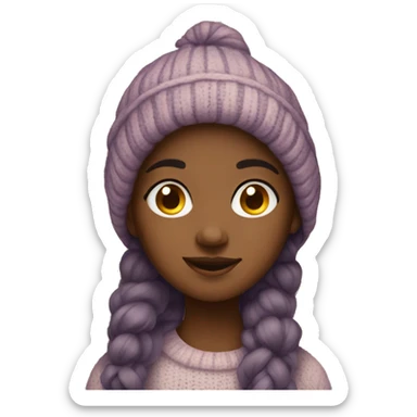 cosy girl vibes sticker