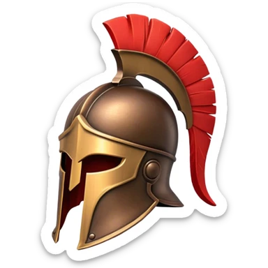 Spartan helmet  sticker